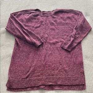 Old Navy Women's Burgundy Off-the-Shoulder Sweater